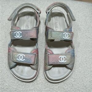 Chanel Tie Dye Dad Sandal